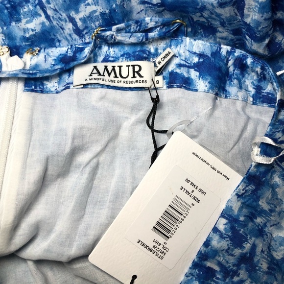 AMUR Aminah Halter Dress size 8 - Picture 7 of 10